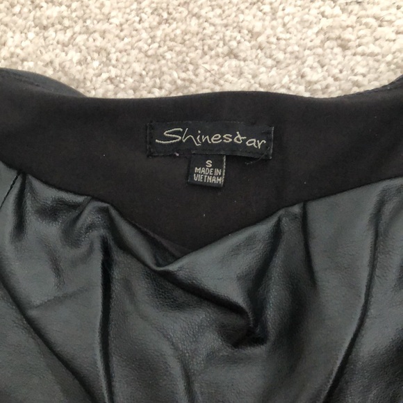 Shinestar faux leather leggings - Picture 2 of 3